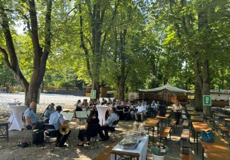 Schlossgarten Amtseinführung Alle